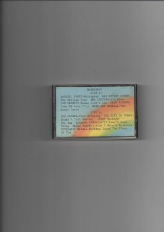 1988 John Waters Divine Hairspray Movie Soundtrack Premiere Cassette