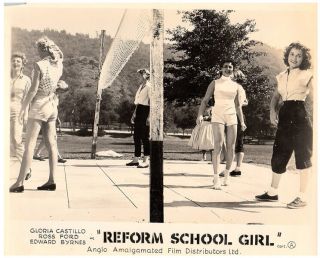 Reform School Girl Lobby Card Gloria Castillo Yvette Vickers 1957