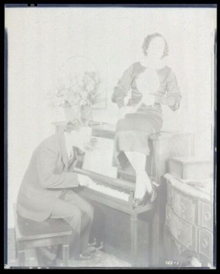 George Burns,  Gracie Allen 8x10 Production Negative,  1934