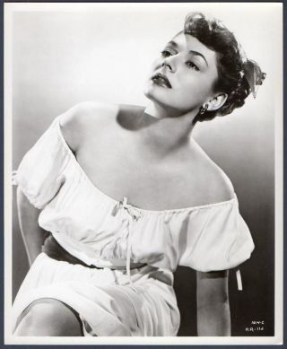 Ruth Roman Sexy Busty Actress 1952 Vintage Orig Photo