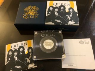 2020 Great Britain 1/2 Oz Proof Silver Music Legends: Queen (w/box &)