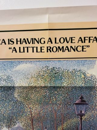 Vintage 1979 A LITTLE ROMANCE One Sheet Movie Poster 3