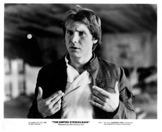 The Empire Strikes Back Star Wars Harrison Ford As Han Solo Photo 1980