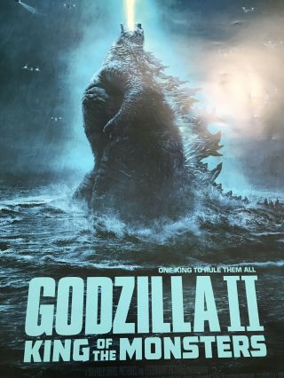 Godzilla 2: King of the Monsters Movie Poster - Double Sided 2