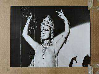 Jeanne Moreau In Transparent Dress Busty Portrait Photo 1964 Mata Hari