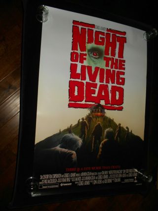 Night Of The Living Dead Horror Remake Rolled One Sheet Poster