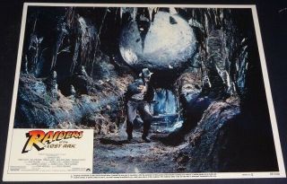 Raiders Of The Lost Ark Orig 1981 Lobby Cd 3 Harrison Ford Best Action Scene???
