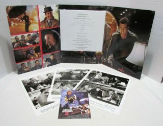 LETHAL WEAPON 3 & 4 MOVIE PRESS KIT PAIR MEL GIBSON BOOKLETS PHOTOS 1992 1998 3
