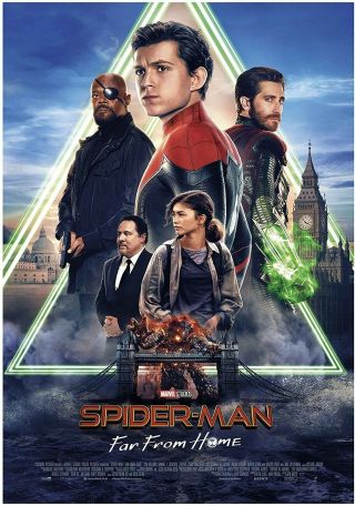 Spider - Man: Far From Home Ds Variant Theatrical Poster 27x40 Marvel