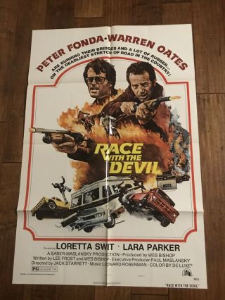 Race With The Devil - 1sheet Movie Poster - Oates - Fonda