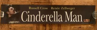 Cinderella Man Mylar 5x25 Poster Rare Russell Crowe