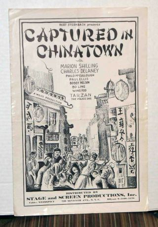 Captured In Chinatown 1935,  Tarzan Police Dog,  Marion Shilling,  Charles Delaney