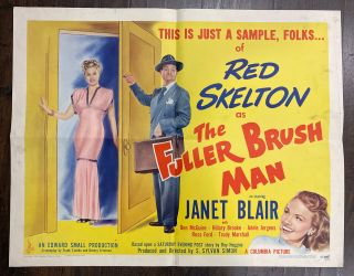 The Fuller Brush Man 1948 Movie Poster 1/2 Sheet