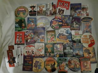 96 Movie Promo Pins & Buttons Disney Pixar From 1990s