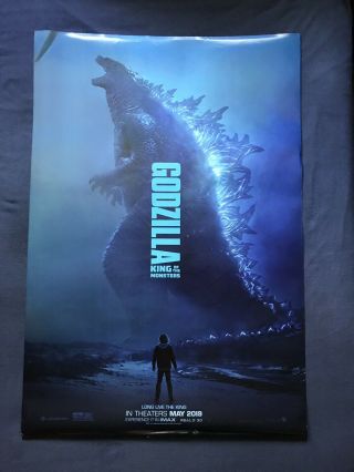 Godzilla King Of The Monsters 27x40 Teaser Poster,  Double Sided