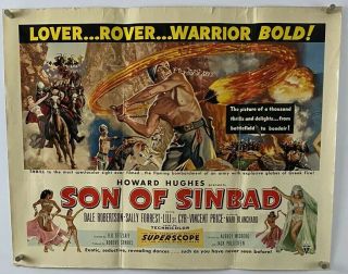 Son Of Sinbad Movie Poster (good, ) Half Sheet 