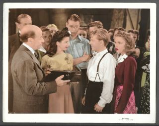 Judy Garland Mickey Rooney " Babes On Broadway " Vintage Photo