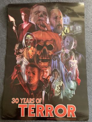 Halloween 30 Years Of Terror Convention Poster 2008 Stephen Romano