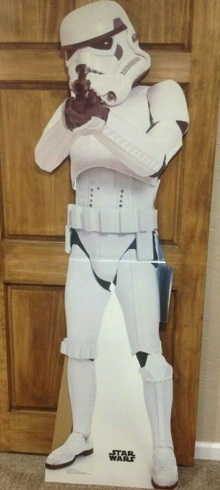 Stormtrooper Star Wars Lifesize Cardboard Cutout Standup Standee Poster
