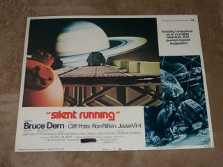 Silent Running Us Lobby Card Science Fiction W/ Bruce Dern (1972) 4