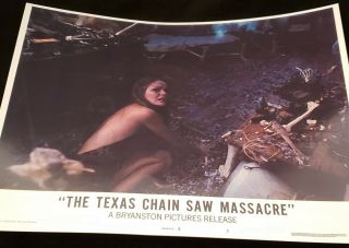 Texas Chainsaw Massacre 1974 Bryanston Pictures 14 " X11 " Movie Lobby Card