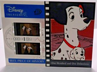 Disney Treasures - 101 Dalmations - Reel Piece Of History Film Card Ph6