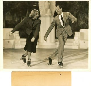 Vintage Photo - 1 - Fred Astaire & Ginger Rogers - " Shall We Dance " 1937,