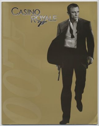 James Bond 007,  Casino Royale Japan Program 1 Martin Campbell,  Daniel Craig