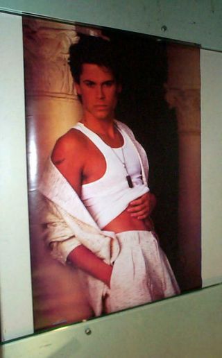 Rob Lowe Sexy Vintage 80s Poster - Last One