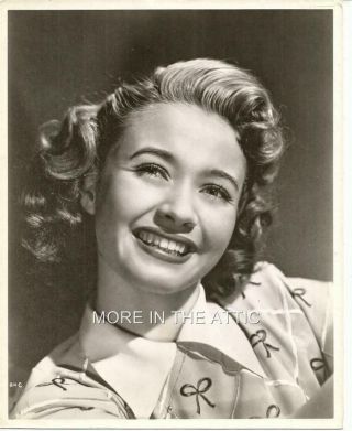 Young Cute Jane Powell Vintage Hollywood Portrait Still