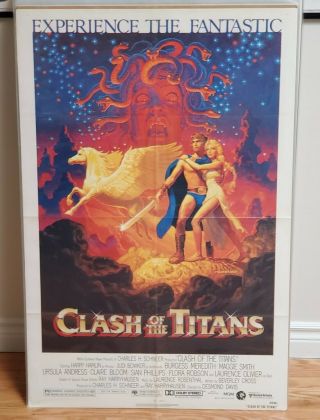 Clash Of The Titans (1981) One Sheet Movie Poster