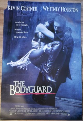 MOVIE POSTER The Bodyguard (1992) Double Sided 27x40 