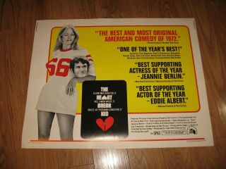 The Heartbreak Kid 1972 Movie Poster Half Charles Grodin Elaine May