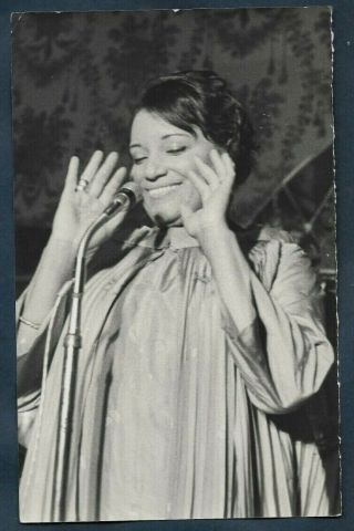 1960s Ex Quartet D´aida Cuban Singer Elena Burque Mrs Filling Orig Photo Y 81