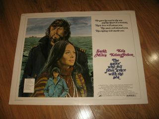 The Sailor Who Fell From Grace With The Sea 1/2 Sheet Poster Kris Kristofferson