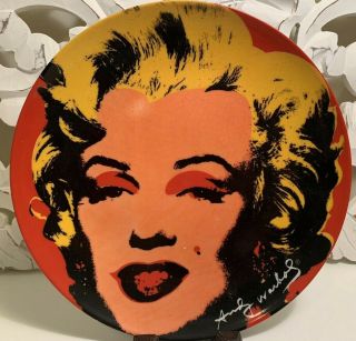 Marilyn Monroe Andy Warhol Plate Block China Numbered Ltd.  Ed.  3693/5000