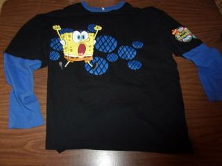 Men’s Vintage 2004 Nickelodeon Spongebob Squarepants Movie Promo Shirt Size Xl