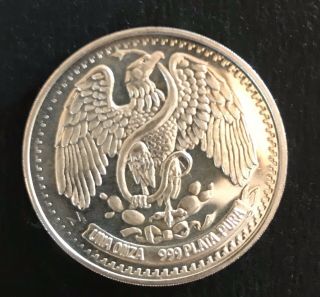 Pancho Villa Silver Coin Unc