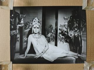 Jeanne Moreau In Transparent Dress Busty Barefoot Portrait Photo 1964 Mata Hari