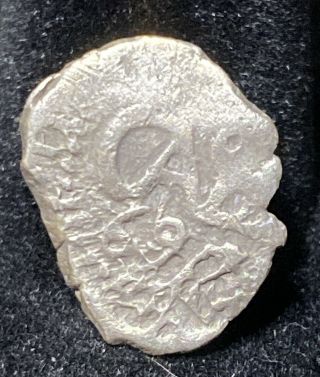 1769 Bolivia Silver Coin Potosi Carlos Iii 1/2 Real Pirate Silver Treasure