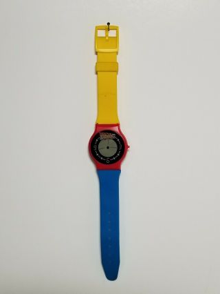 Vintage 1990 Back To The Future Digital Watch Collectible,