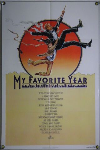 My Favorite Year Ff Orig 1sh Movie Poster Peter O 