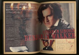 Abraham Lincoln: Vampire Hunter JAPAN PROGRAM Timur Bekmambetov,  Benjamin Walker 3