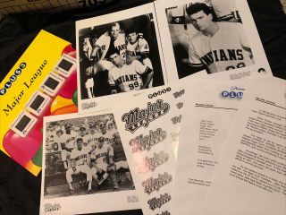 Major League - Press Kit w/ Photos and Slides - Charlie Sheen - Tom Berenger 2