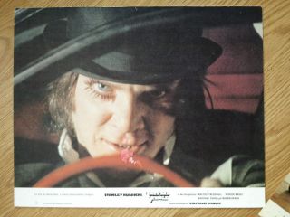 Stanley Kubrick: A Clockwork Orange Vintage German Lobby Card 4 Sci - Fi 1974