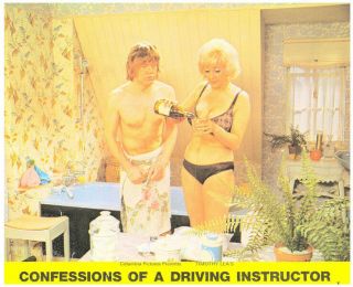 Confessions Of A Driving Instructor Lobby Card Liz Fraser Sexy Bra Underwear