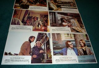 PLAY IT AGAIN,  SAM 1972 Complete Set (8) MOVIE LOBBY CARDS WOODY ALLEN 3