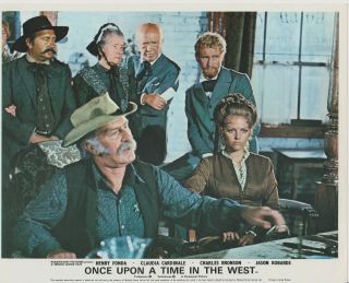 Claudia Cardinale In Once Upon A Time In The West Lobby Card - 1968
