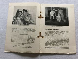 The Flying Deuces Stan Laurel,  Oliver Hardy Vintage 1939 Danish Movie Program 3