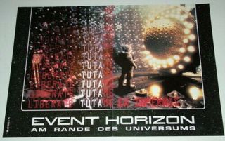 Event Horizon Lobby Cards 4 Vintage Stills 1998